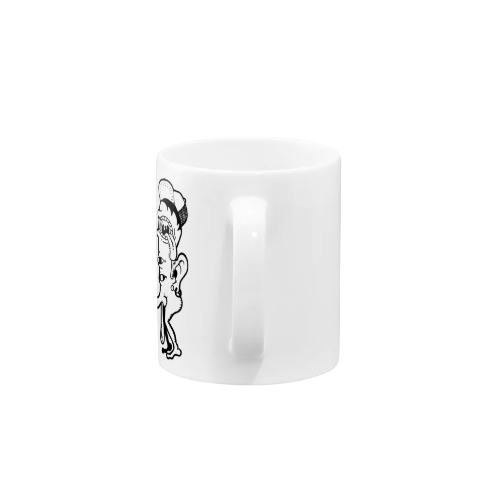 1104のもんすたー01 Mug :handle