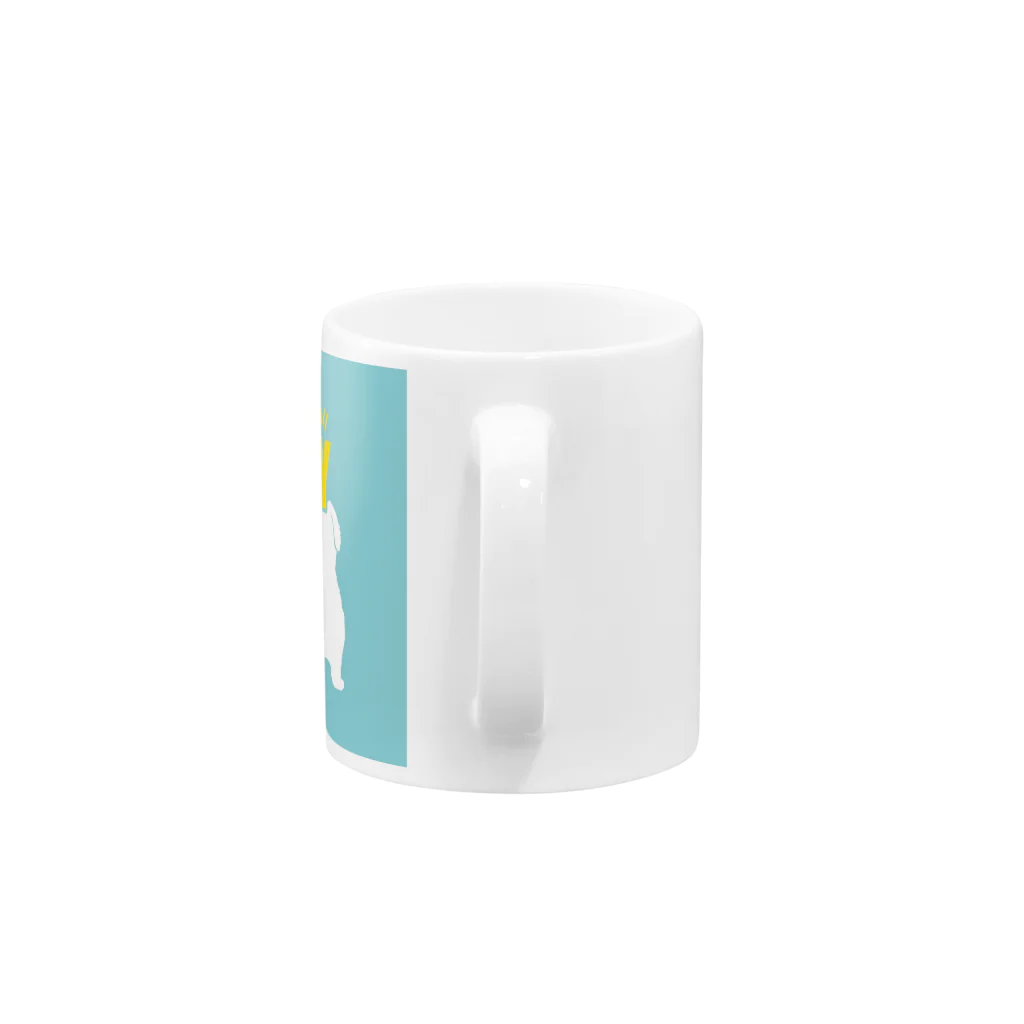 すかい SHOPのわん(犬) for  all  Mug :handle