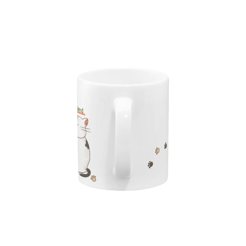 ミャカドpwのお店の猫ズ Mug :handle