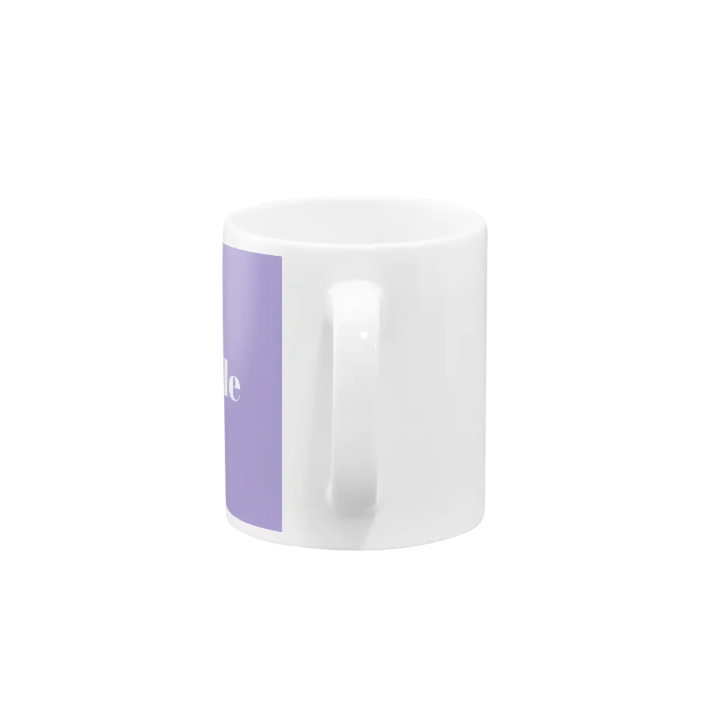 Purple好きと繋がりたいのPurple Mug :handle