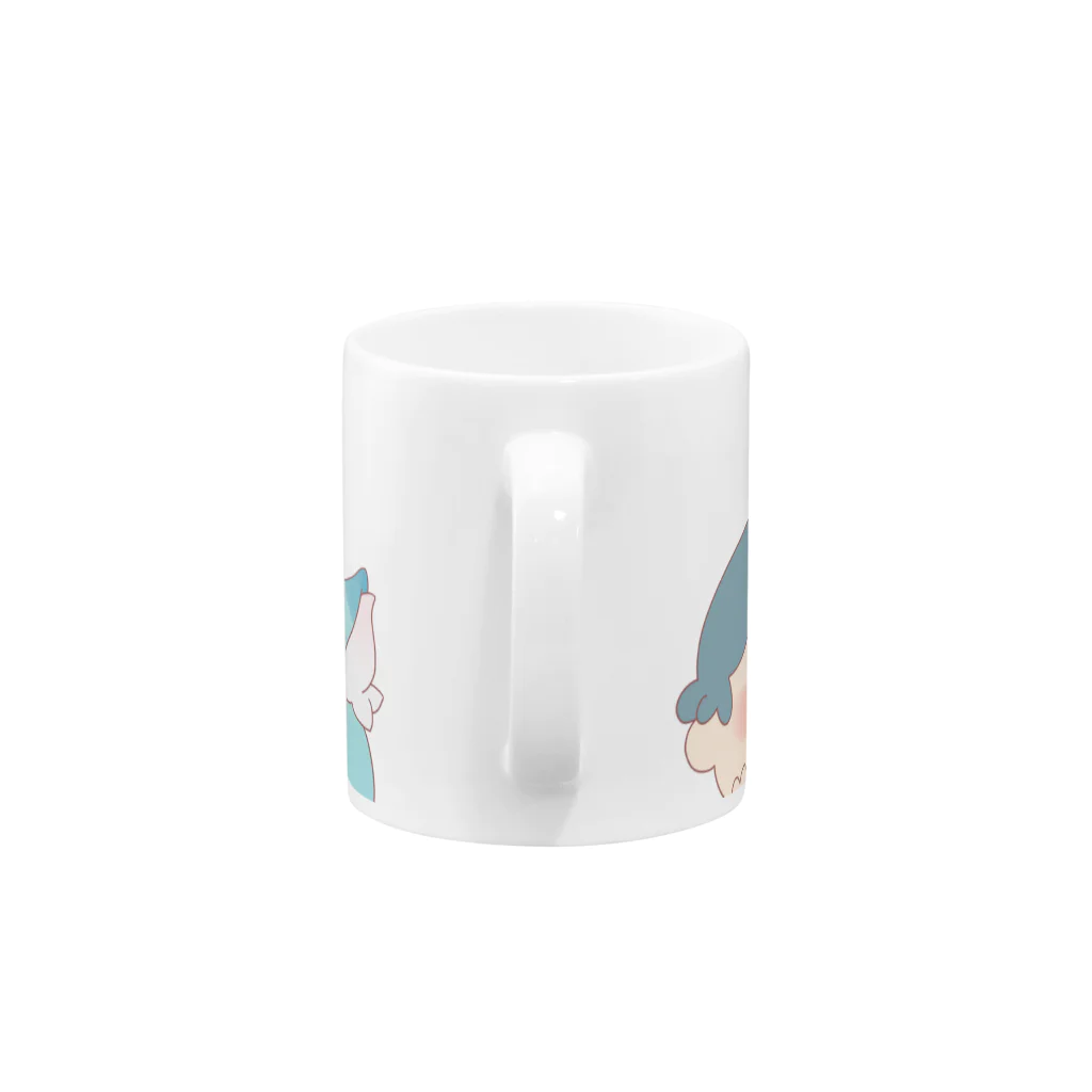 じんねこショップのじんたん＆じんねこ Mug :handle