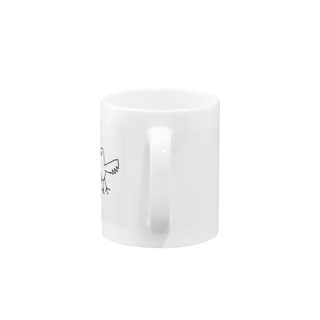 アイデアの掃き溜めのやたがらす Mug :handle