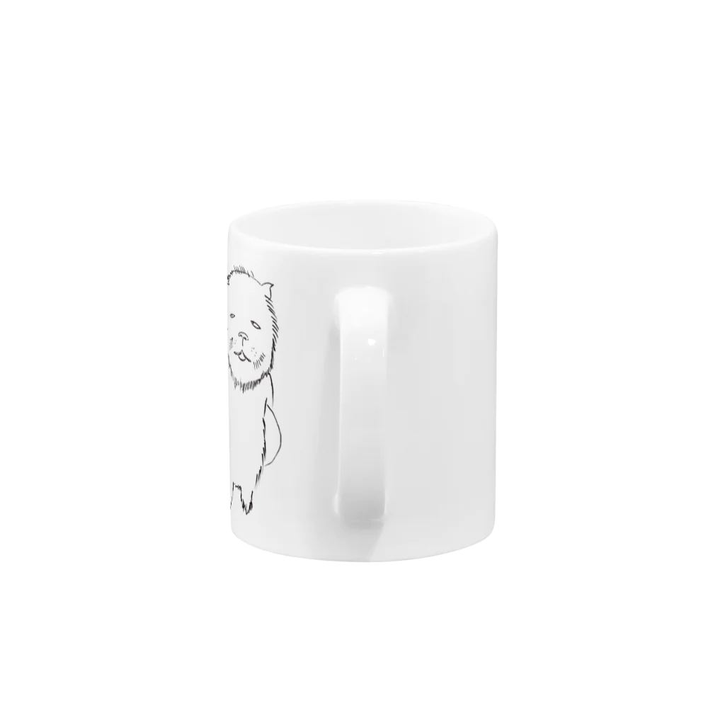 ぶさねこのぶさねこ Mug :handle