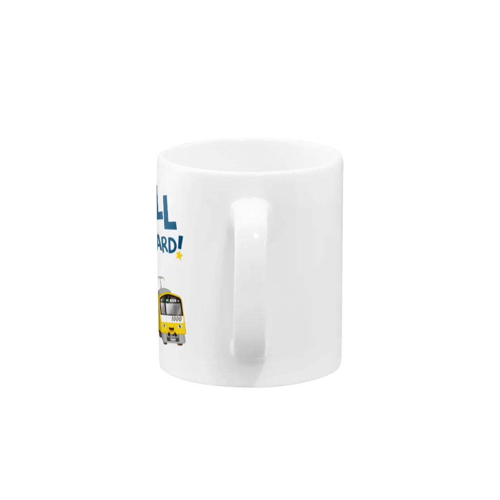 Train Kids! SOUVENIR SHOPの出発進行( All aboard ) ! Mug :handle