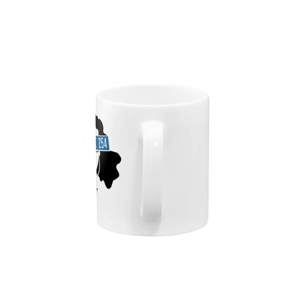 Ohx cafeのOhx cafe Mug :handle