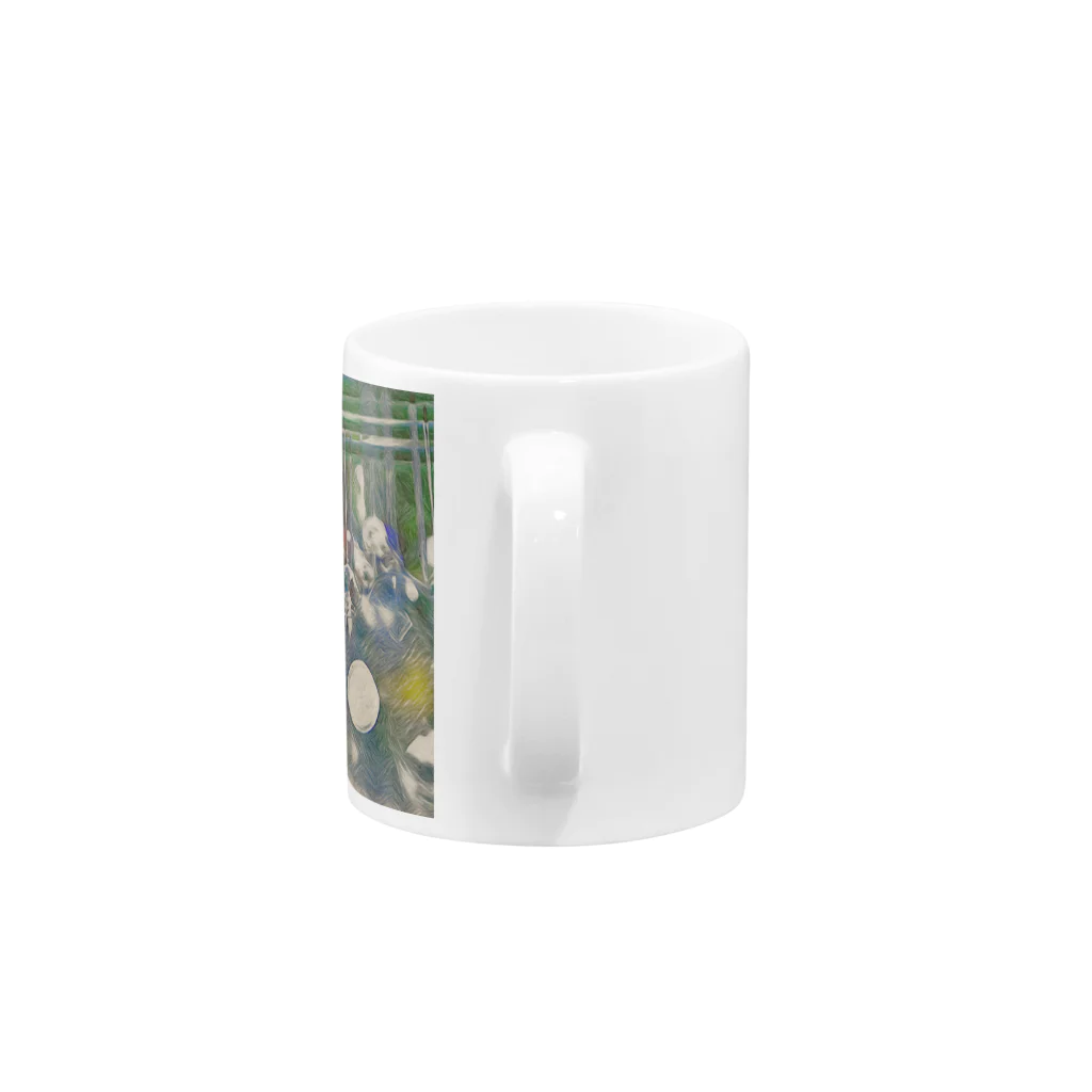 KAPPAの風鈴 Mug :handle