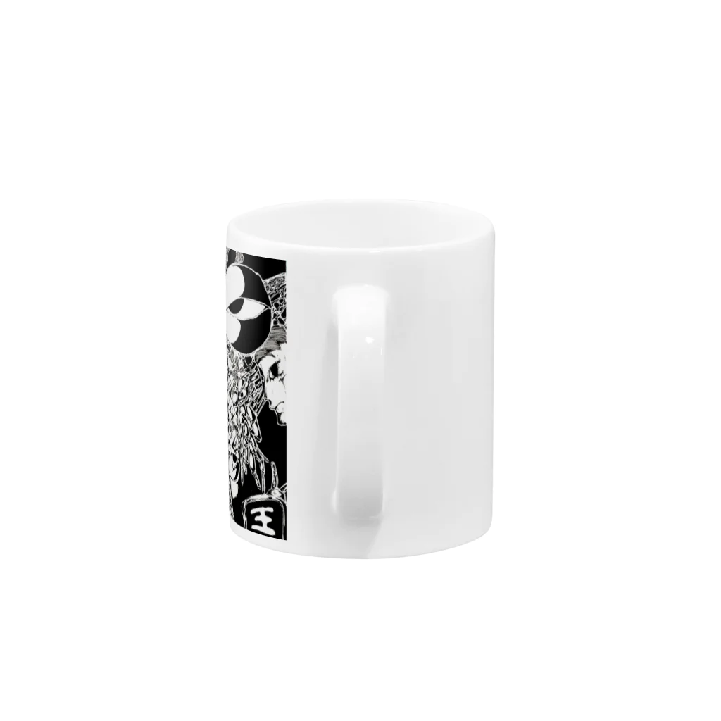 @折部.壊子(オリブ)の行進 Mug :handle