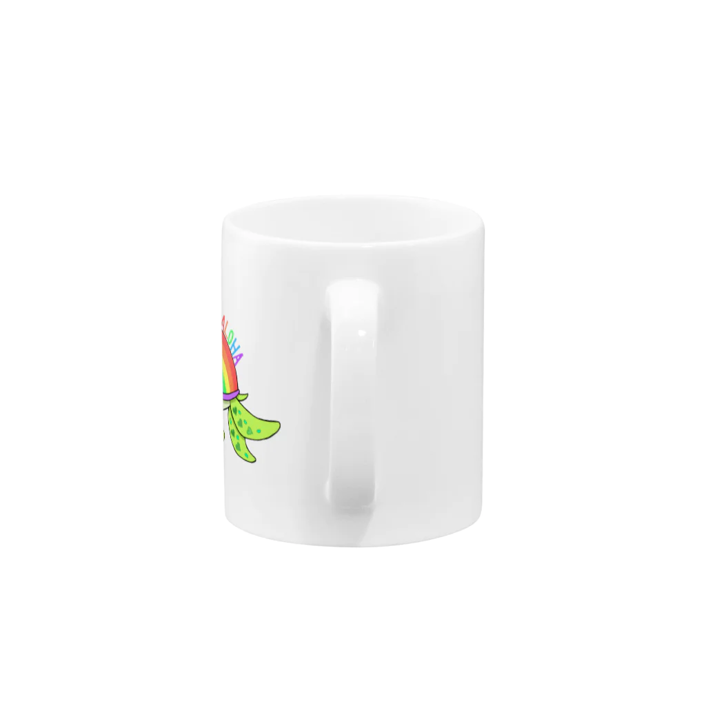 2525aloha_xoxo_hawaiiのaloha❣️Rainbow 🌈 Honu 🐢 hawaii 🌺 Mug :handle