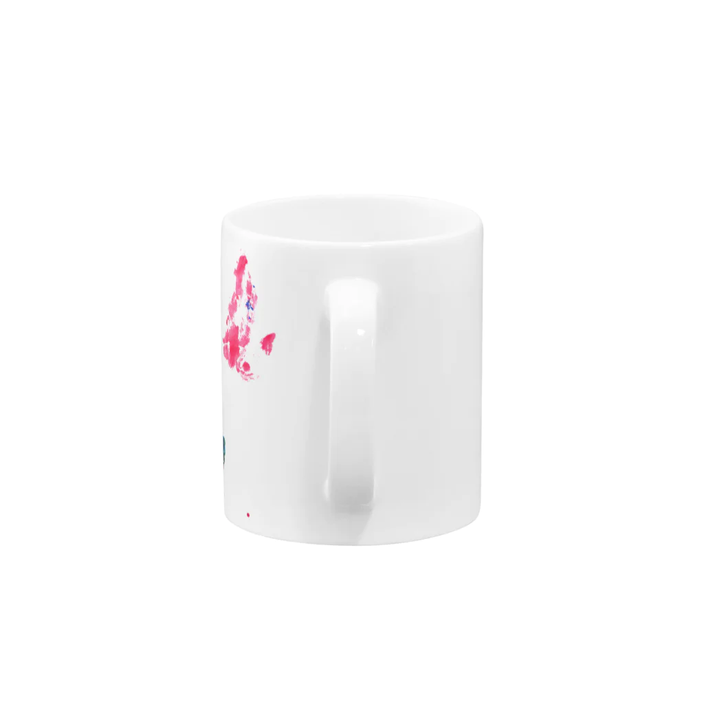 片桐ナントカの花畑と少女 Mug :handle