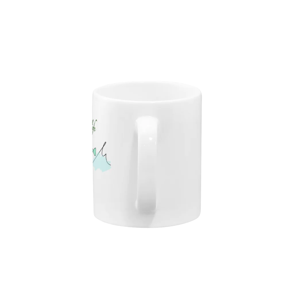 ゆるちゃん△のsurfer Life Mug :handle