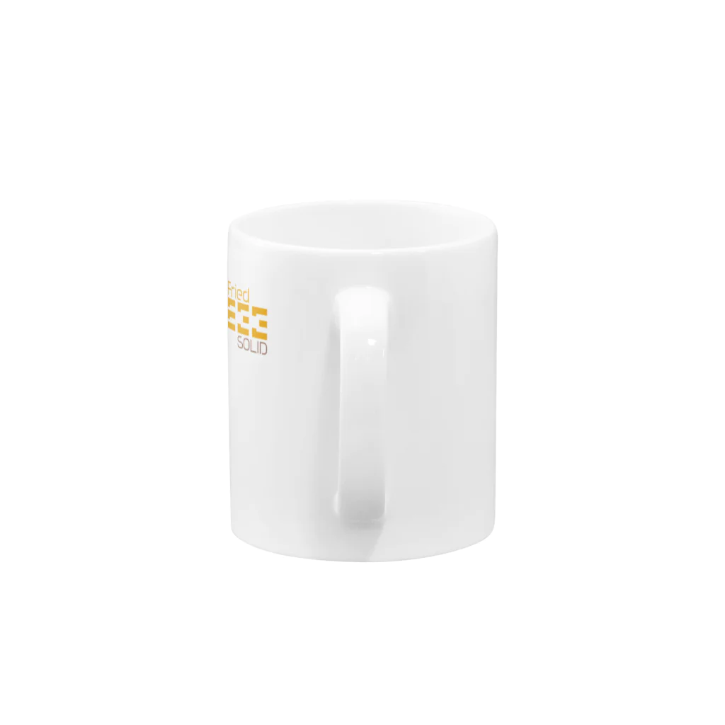Zat-Boxのカクカク目玉焼き Mug :handle