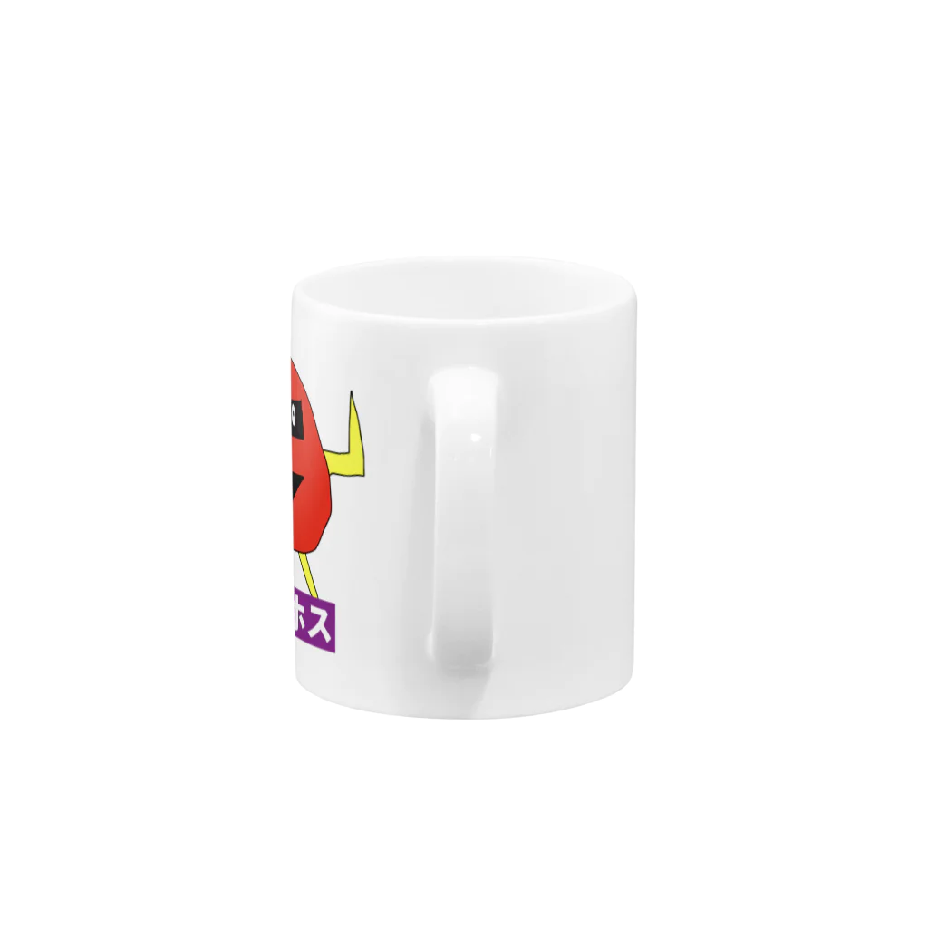 クリームのオートノミートレーニング雑貨店のゴッホスカップ Mug :handle