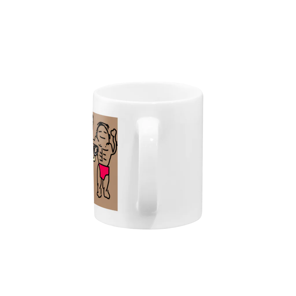 zassoのリングdeマッチョ Mug :handle