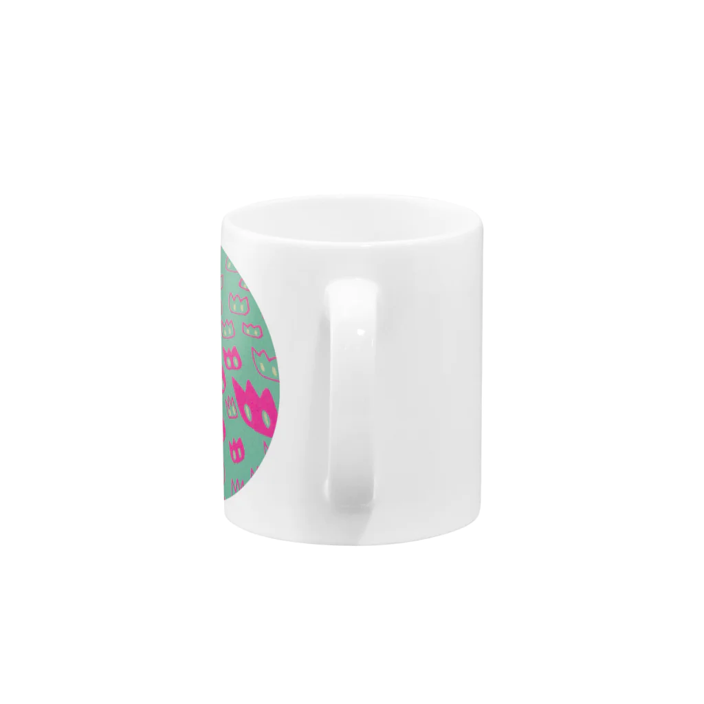 アメ子のtulips Mug :handle