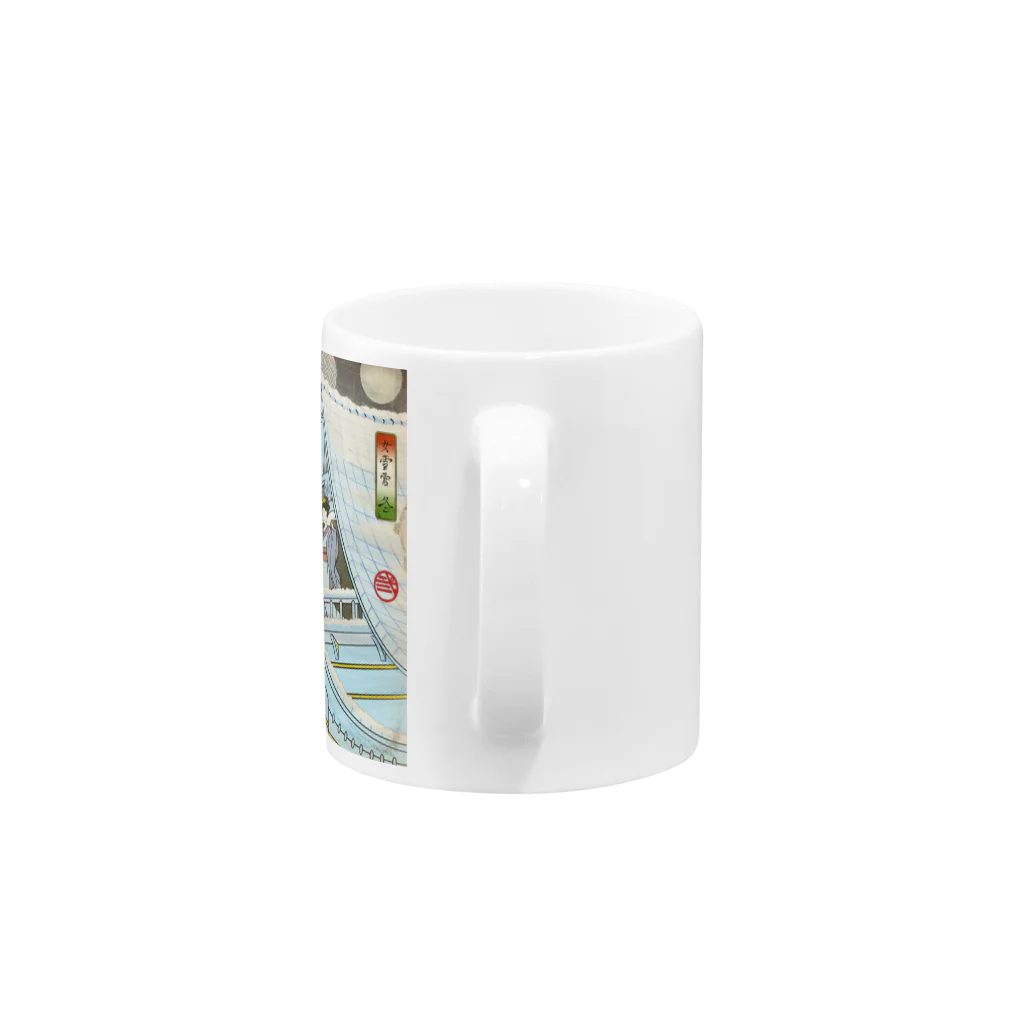 nidan-illustrationの"女雪宮・冬" #1 Mug :handle