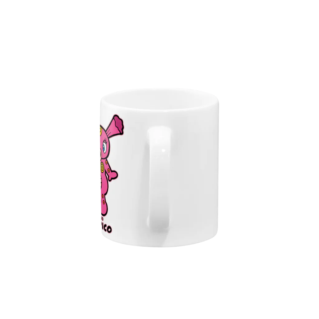 PICOPICOの小悪獣ムーチョ Mug :handle