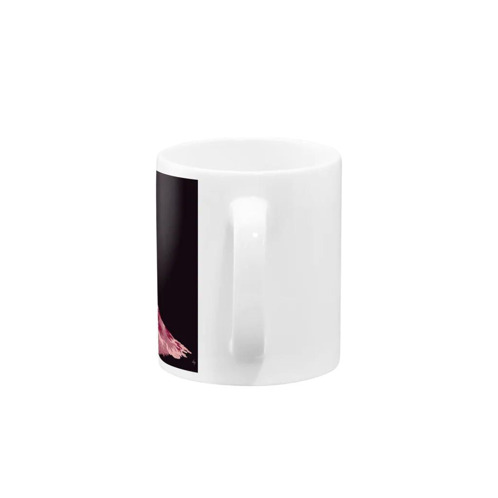 Ioristyleの赤の花嫁 Mug :handle