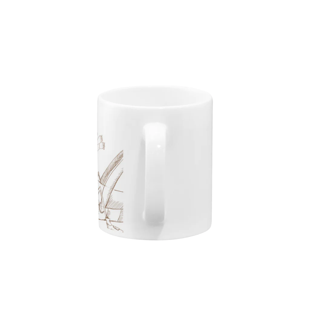 made_in_chuのLet's Take Action With Dream2 Mug :handle