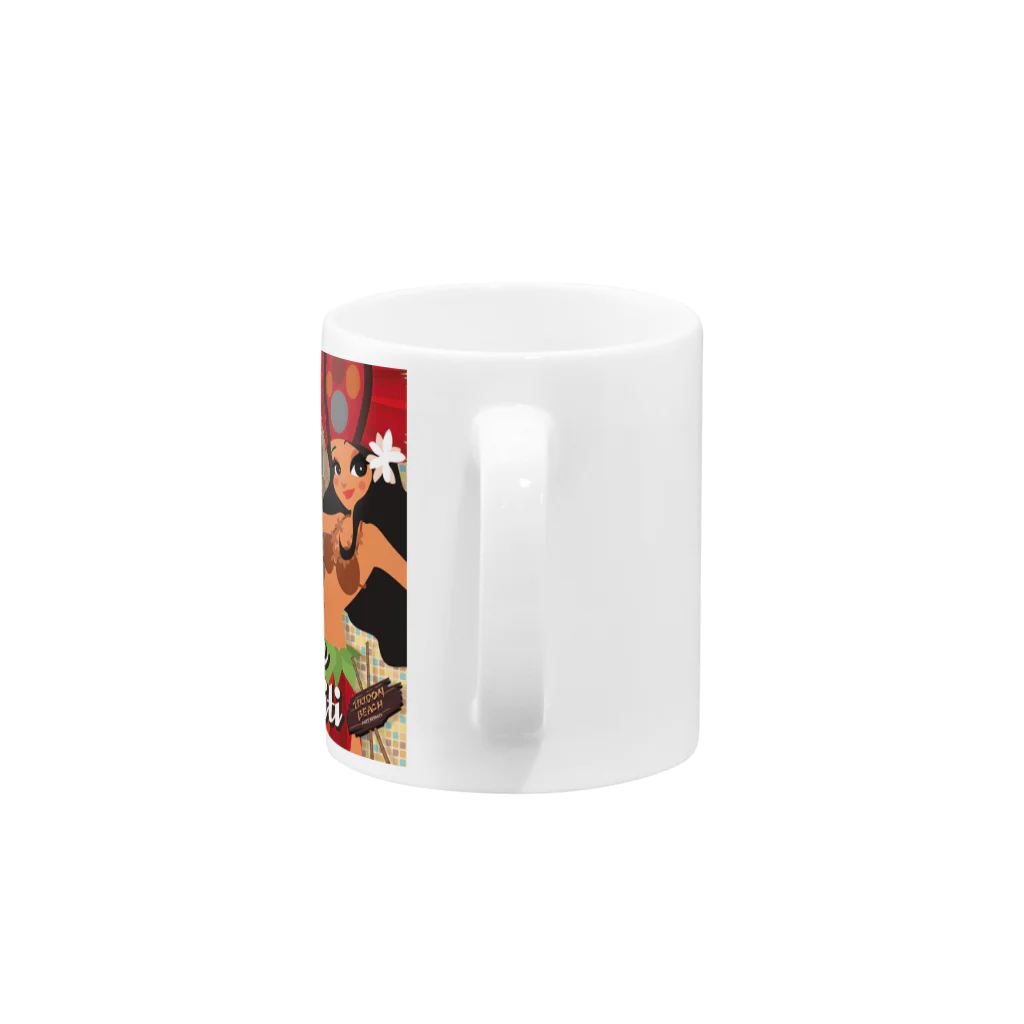 FOXY COLORSのタヒチアンダンス Mug :handle