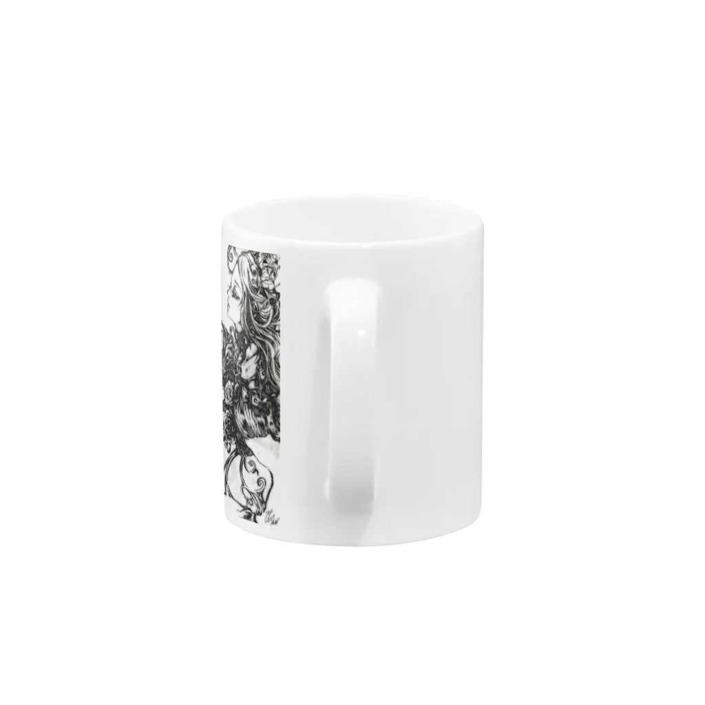 裕羅の無題 Mug :handle