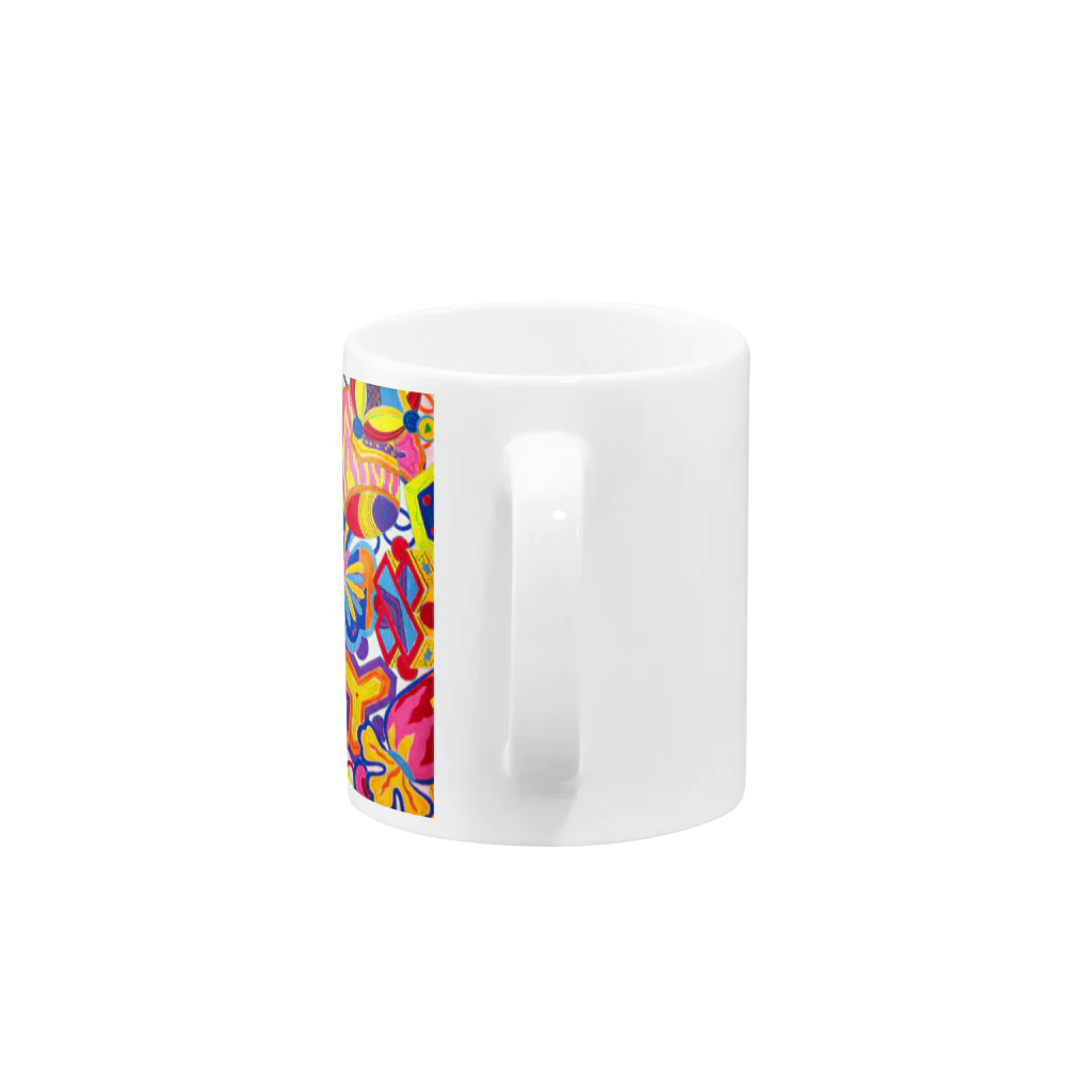 Kmaxshop53の宝尽くし Mug :handle