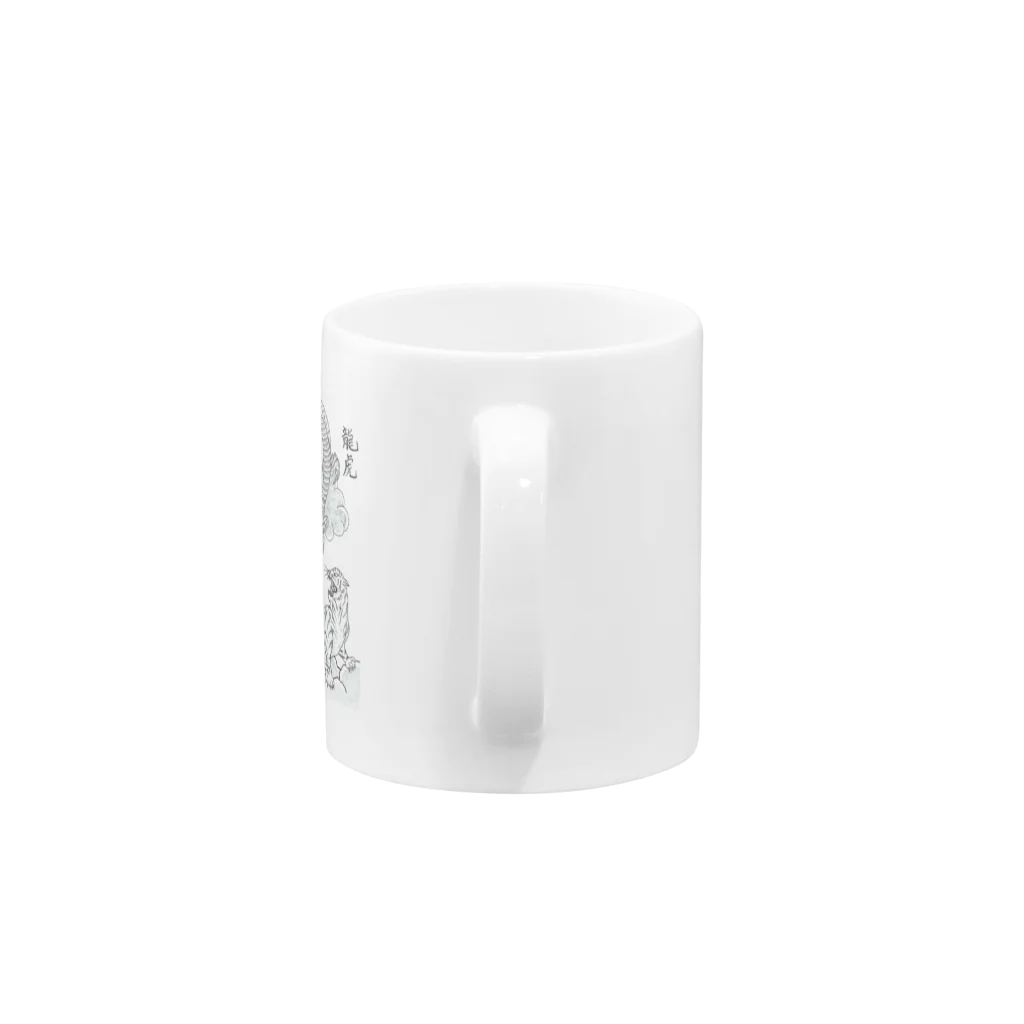 ZERRYの龍虎 Mug :handle