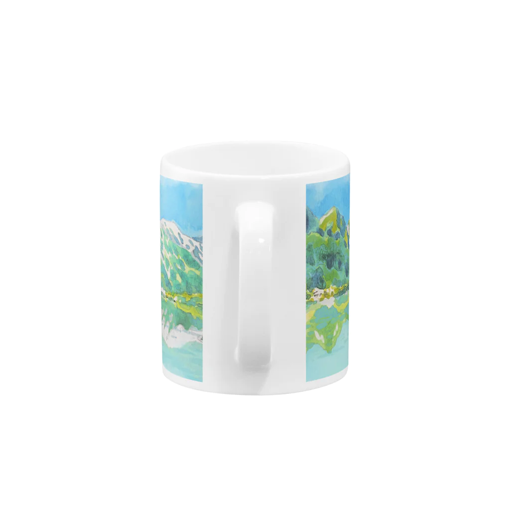 fig-treeのパノラマ_カップ Mug :handle
