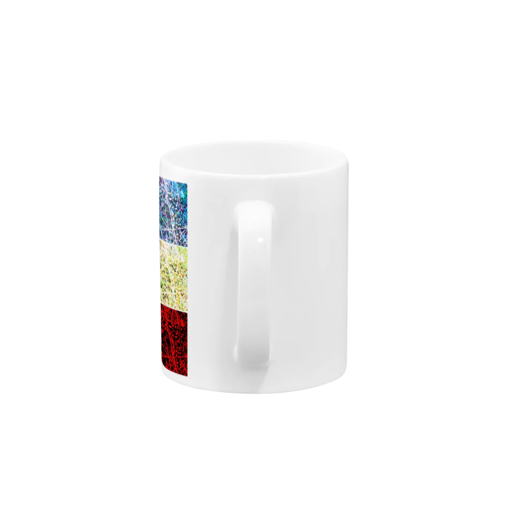 MUGURa-屋のムグラのグ　混赤 Mug :handle