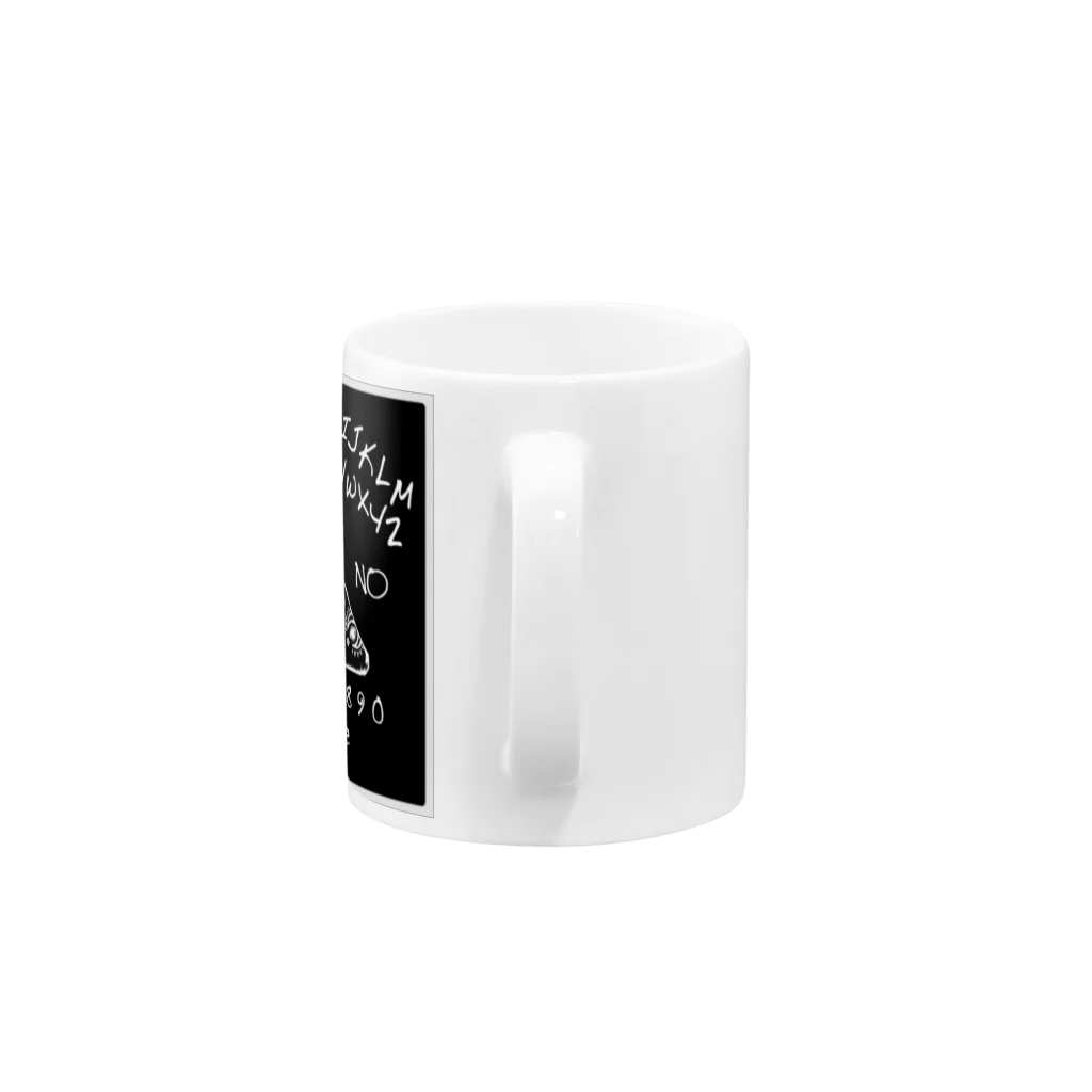 SumiReのウィジャボード　Ouija　黒 Mug :handle