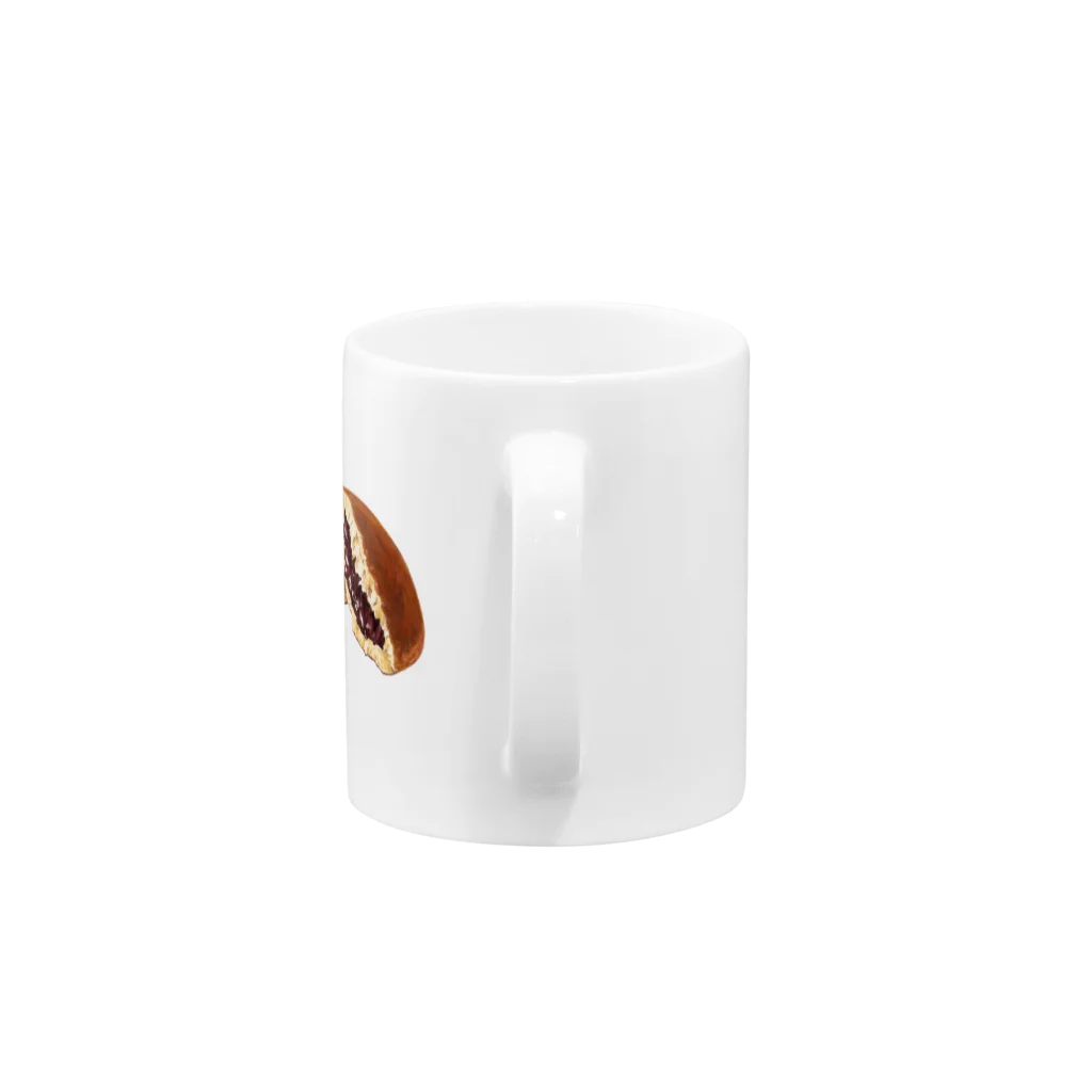 ブドウのどらどら焼き Mug :handle