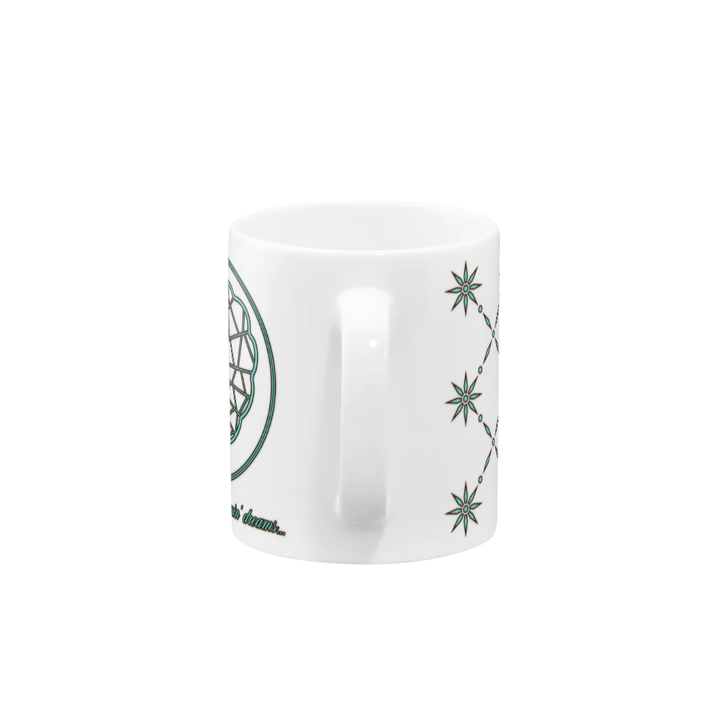 𝓚𝓪𝓶𝓲𝓷𝓸𝓣𝓪𝓫𝓮𝓻𝓷𝓪のSNOWFLAKE❄ Mug :handle