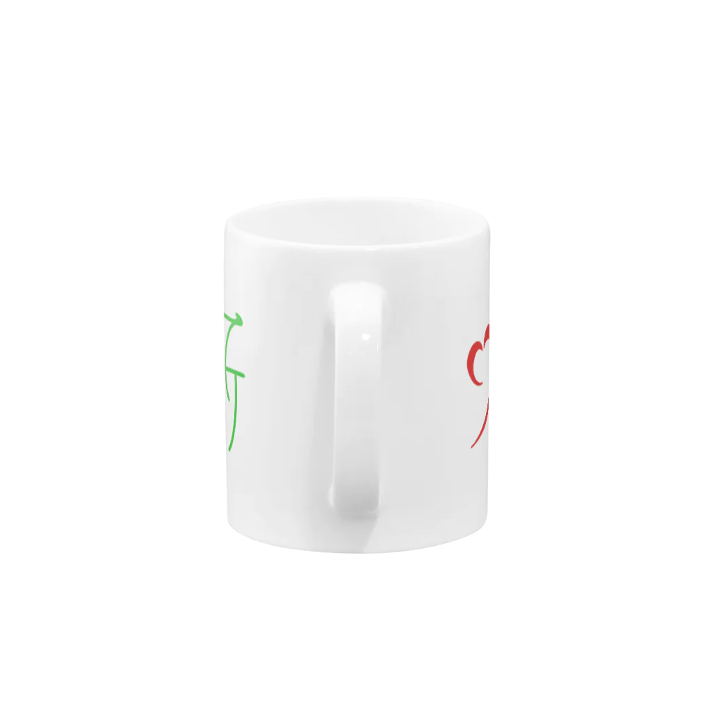 人外集会所の人外集会所ロゴ(カラーver.) Mug :handle
