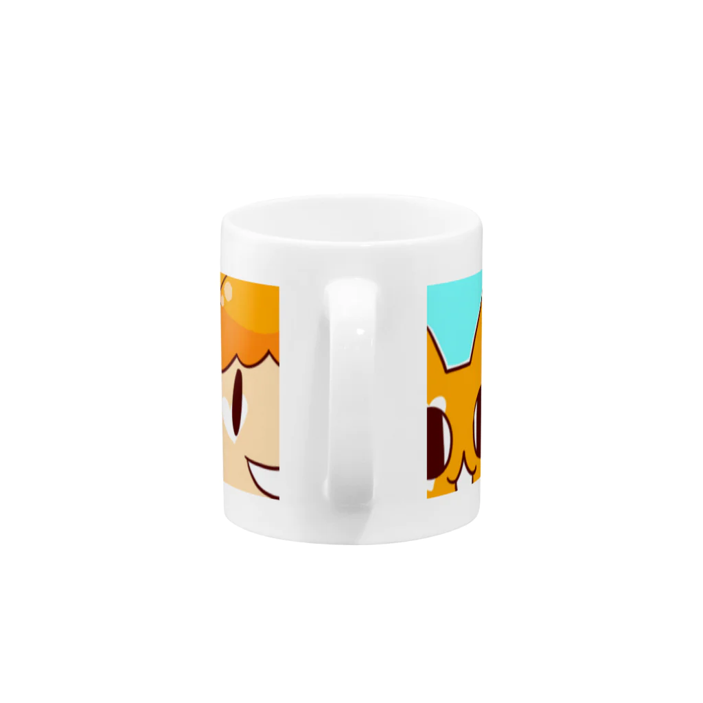 マイクロメイト[公式]ぬここのマイクロメイト作業用 Mug :handle