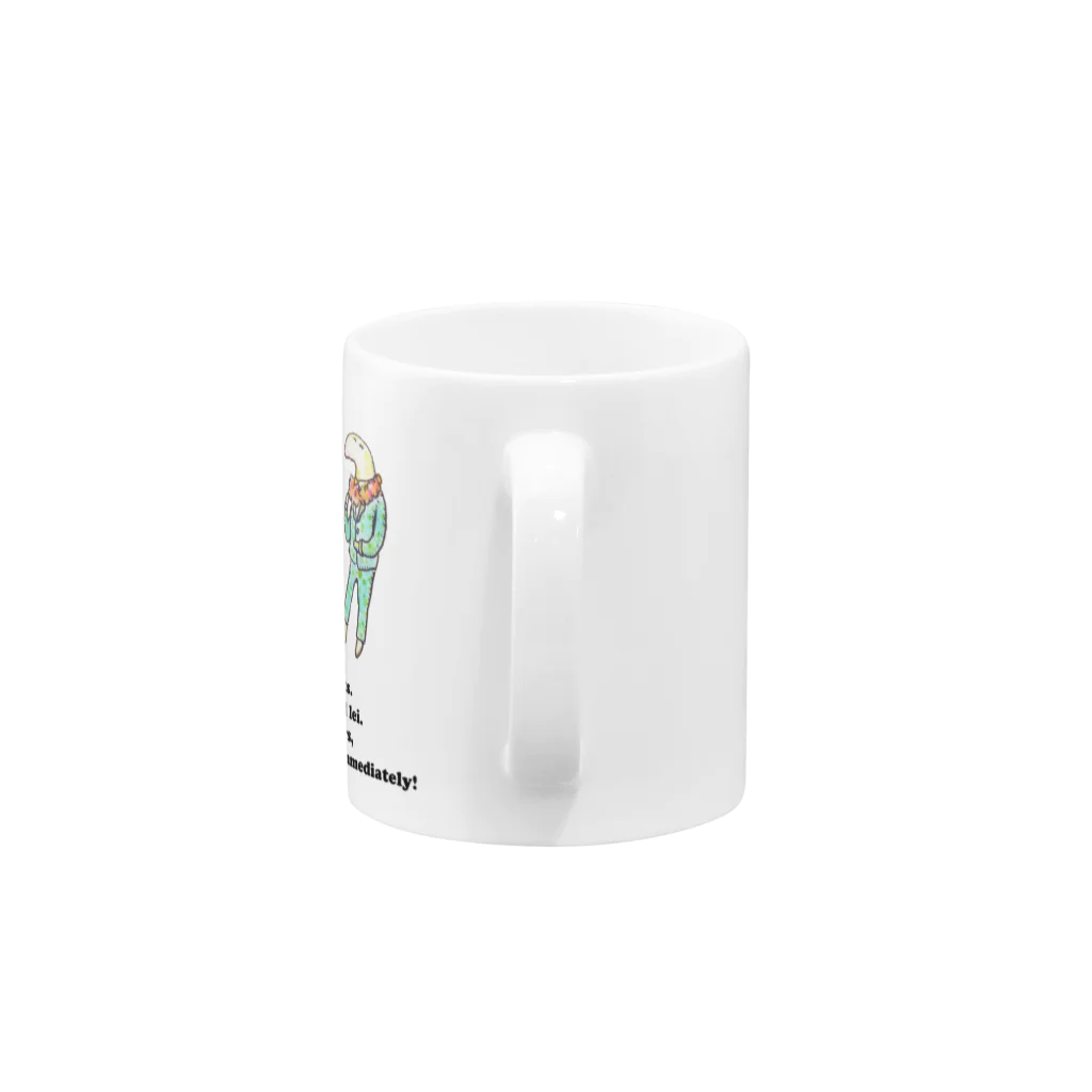 Pointy san & MeguのWe are great gifts  Mug :handle