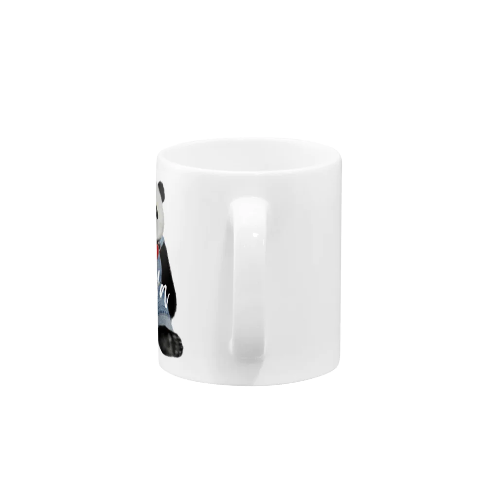 EmmaのI♥Panda Mug :handle