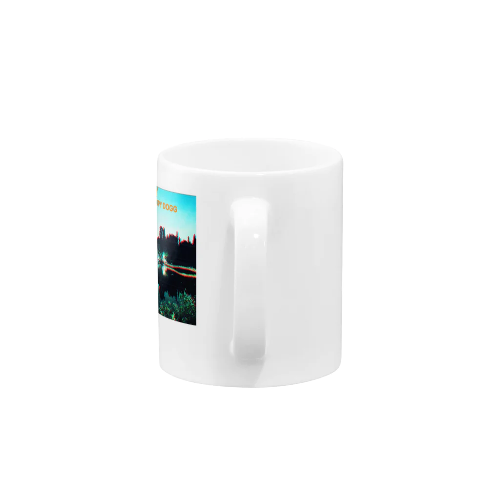 全米が泣いたPARC150のマグカップのdog RUN Mug :handle