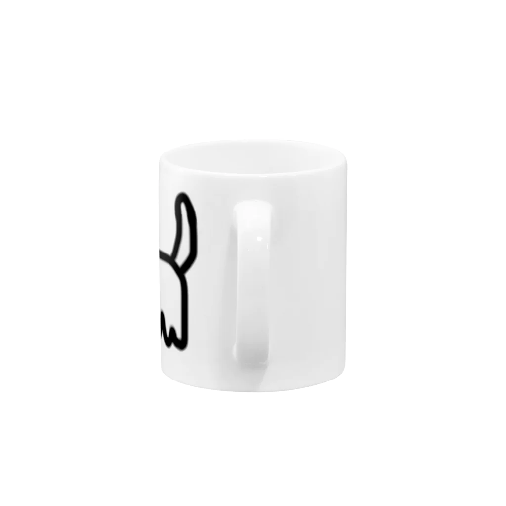 ✝︎hard gay✝︎のねこ壱 Mug :handle