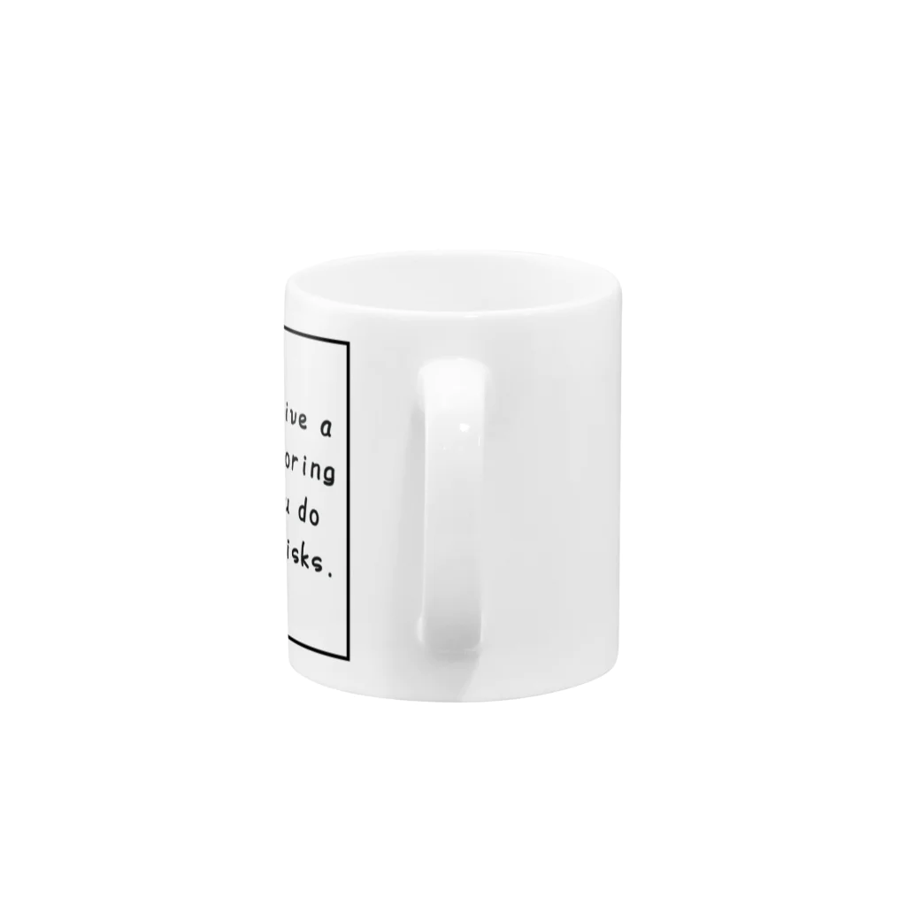 cardboardartzの格言シリーズ Mug :handle