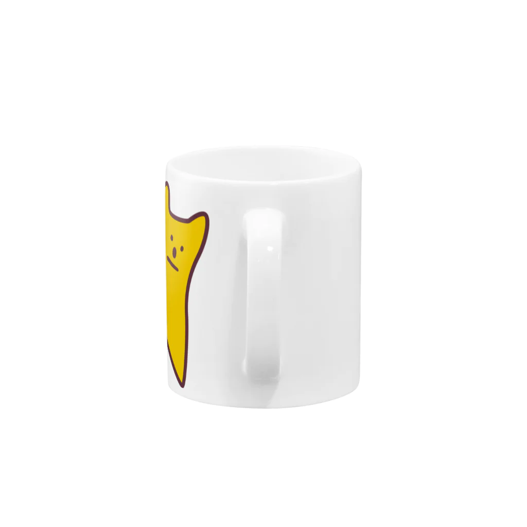 おはしおきショップのカレー味のねこ Mug :handle