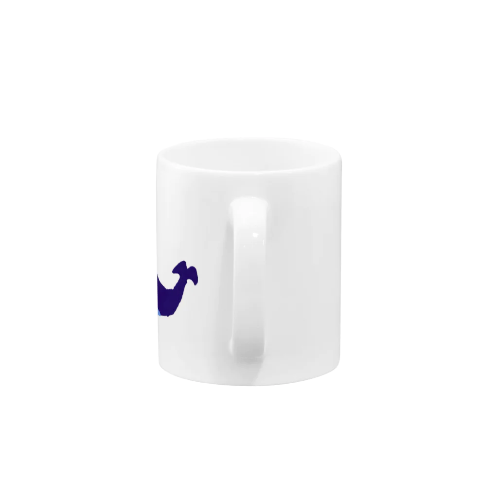 まつだのホエール Mug :handle