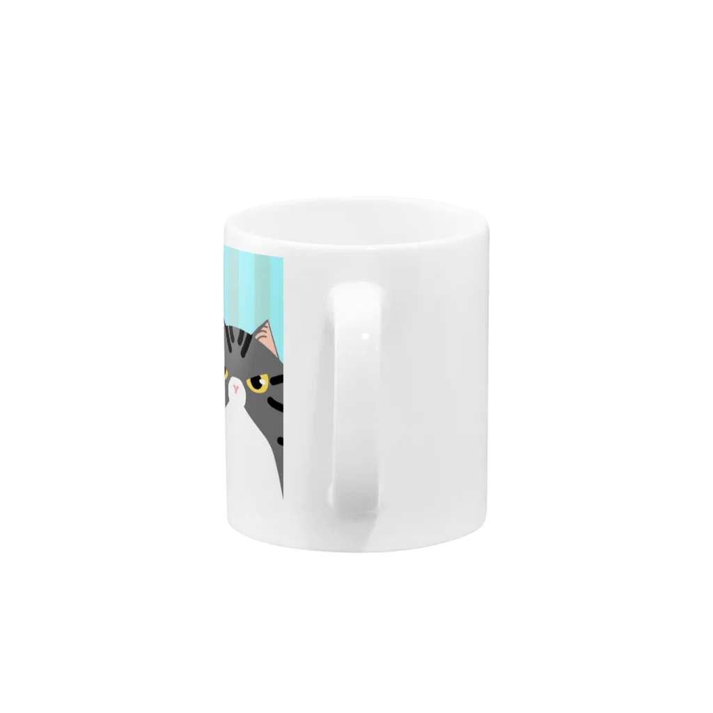 SHOP ベアたんのさばしろさん Mug :handle