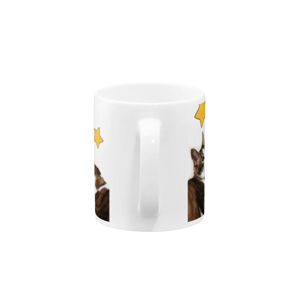 とっこのにゃあきちくん✩いっぱい Mug :handle