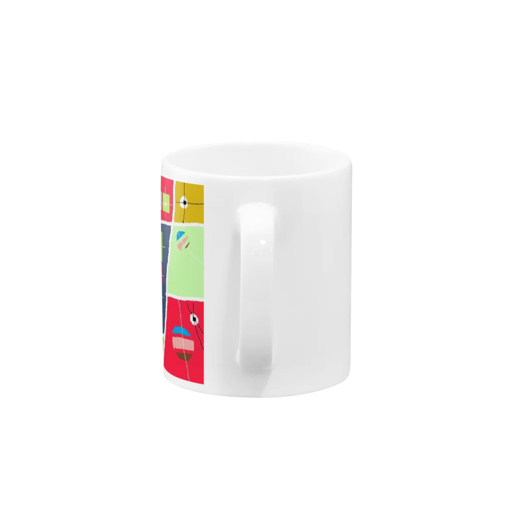 まーマジョのマジョの箱 Mug :handle