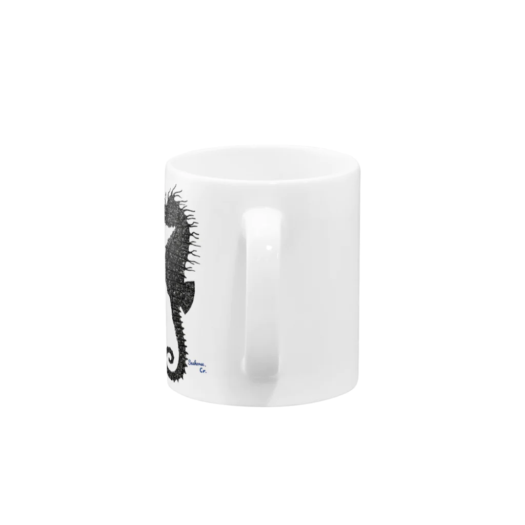 Country revolutionariesのSeahorse（ タツノオトシゴ ） Mug :handle