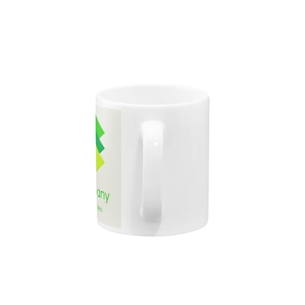 panyのパニーTシャツ　抹茶 Mug :handle