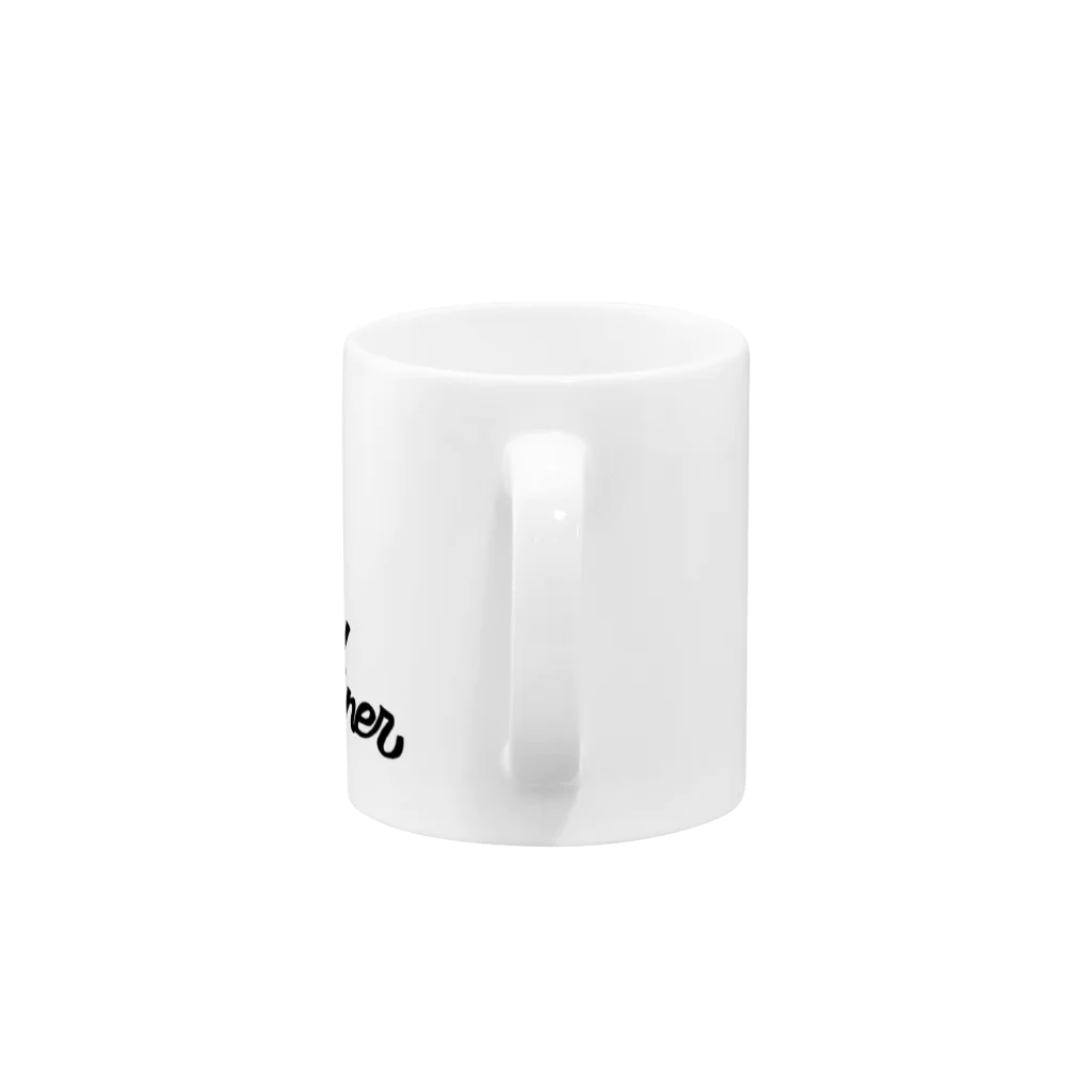 DINO DINERのマスターデザインT Mug :handle