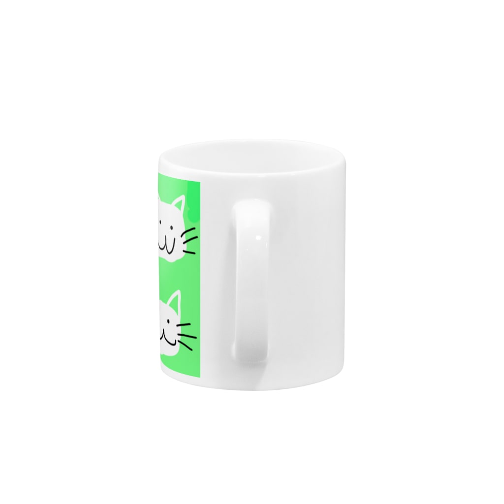 edamamedaisukiの四つ子の猫 Mug :handle