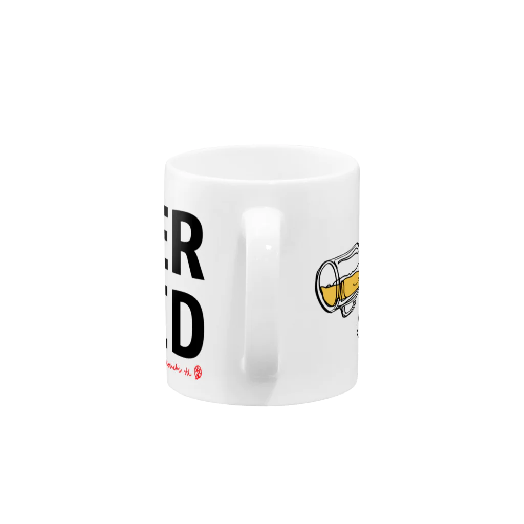 rakugayaのpaper_david_2-mug Mug :handle
