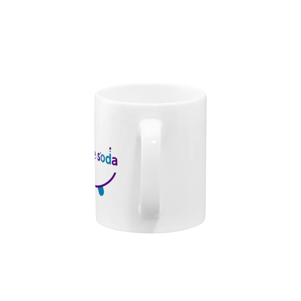 girasuのグレープソーダ Mug :handle