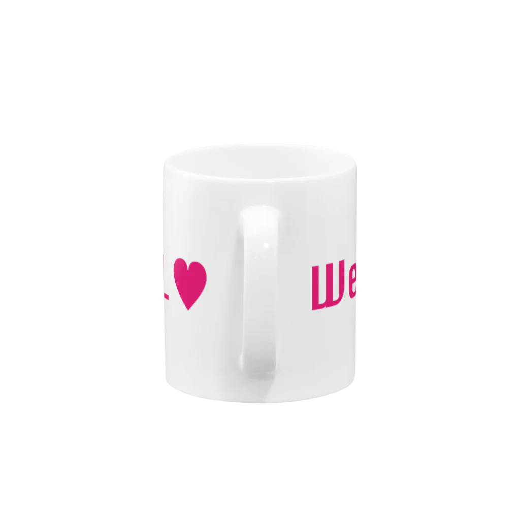 stormcat24さんのWe love COBOL♥ Mug マグカップの取っ手の部分